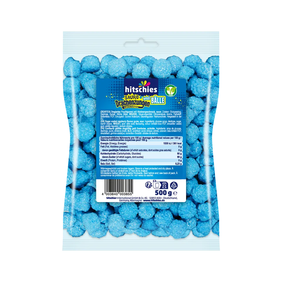 hitschies-saure-drachenzungen-brizzl-b-lle-blau-fruchtgummi-blaue-himbeere-mit-b image 1