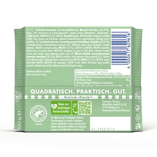 ritter-sport-gebrannte-mandel-vollmilchschokolade-12-x-100-g image 6