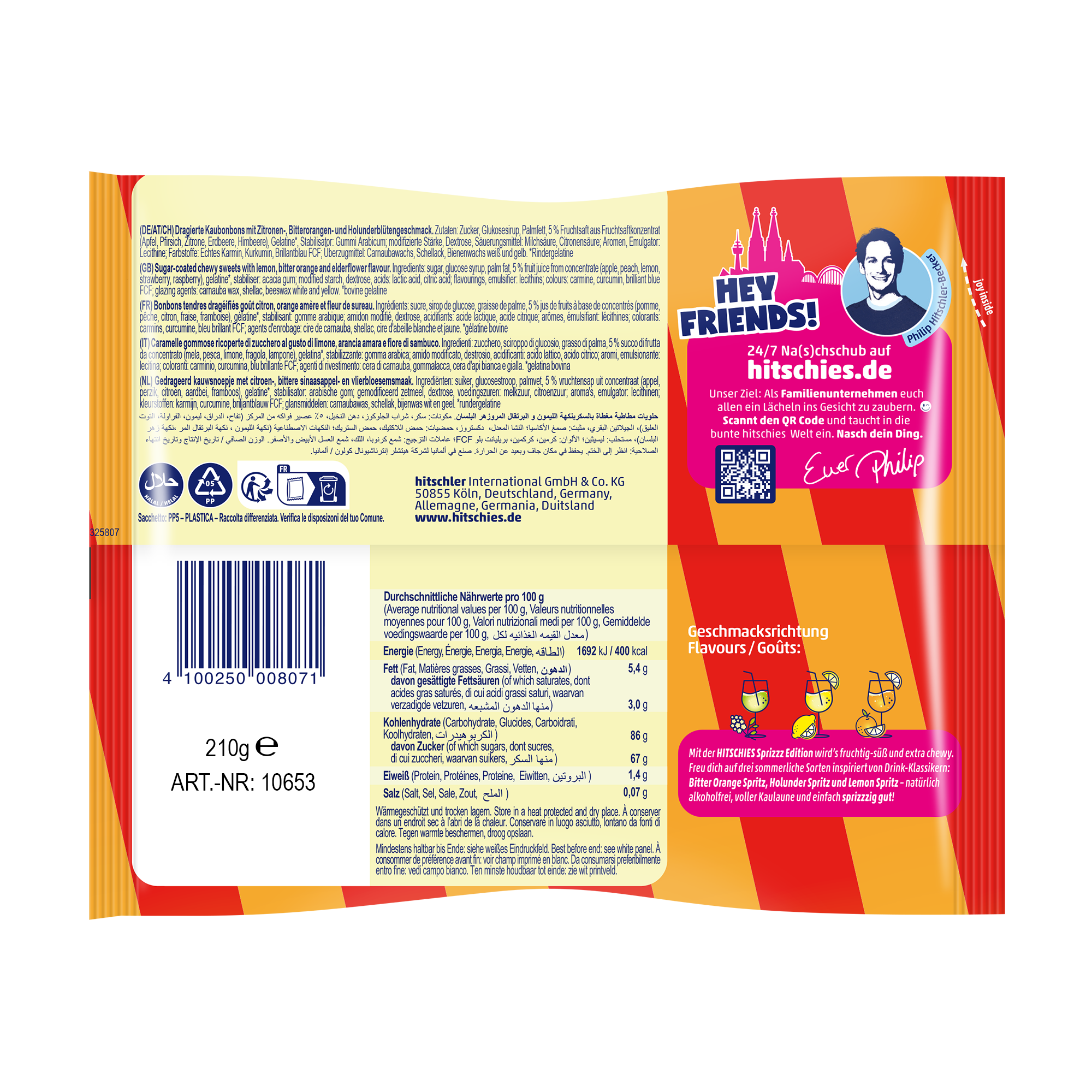 hitschies-hitschies-sprizzz-edition-fruchtgummi-holunder-spritz-lemon-spritz-bit image 2
