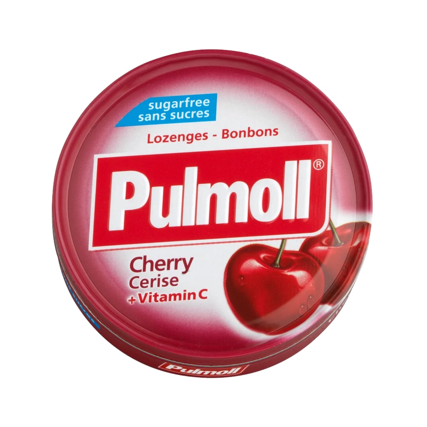 pulmoll-cherry-zuckerfrei-pastillen-karton-10-x-45g image 1