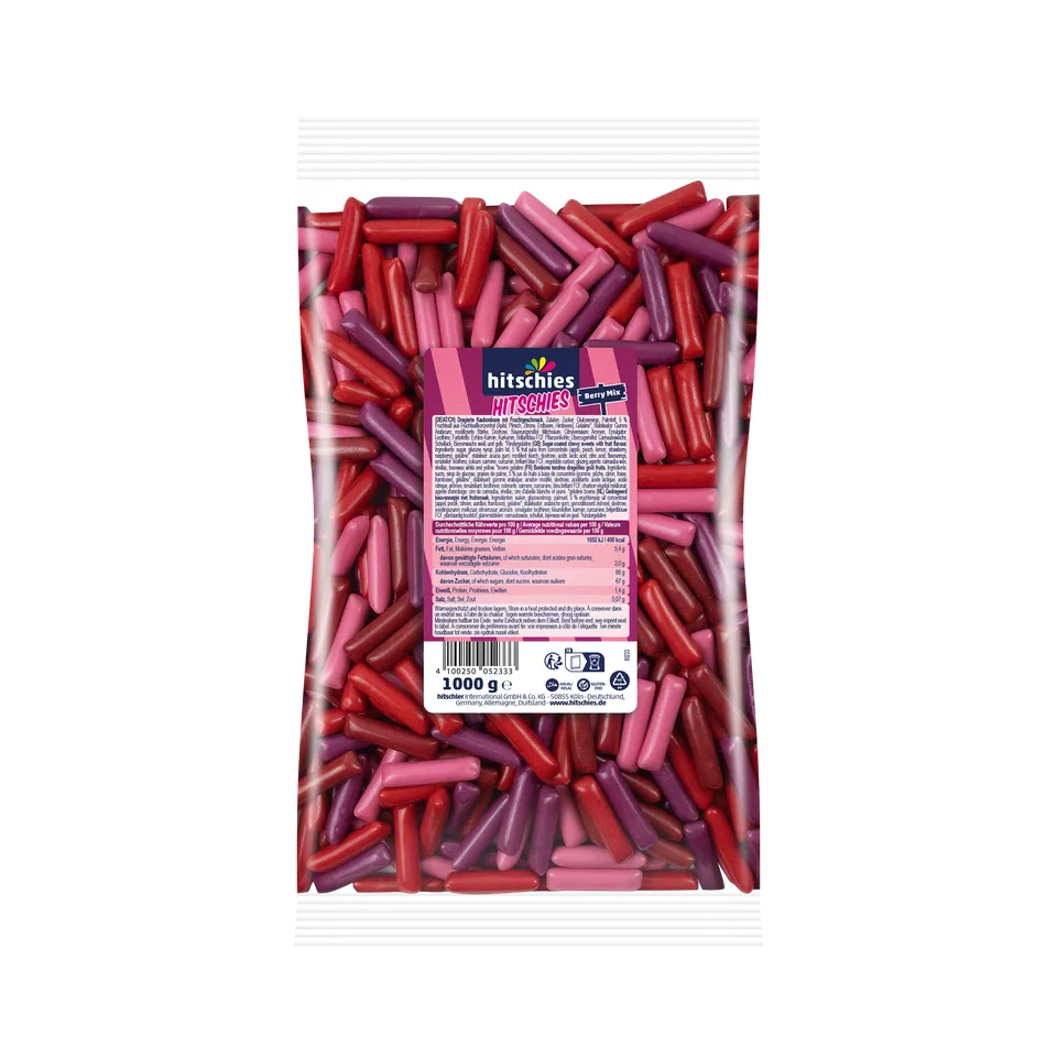 hitschies-hitschies-berry-mix-kaudragees-beeren-mix-1-kg image 1