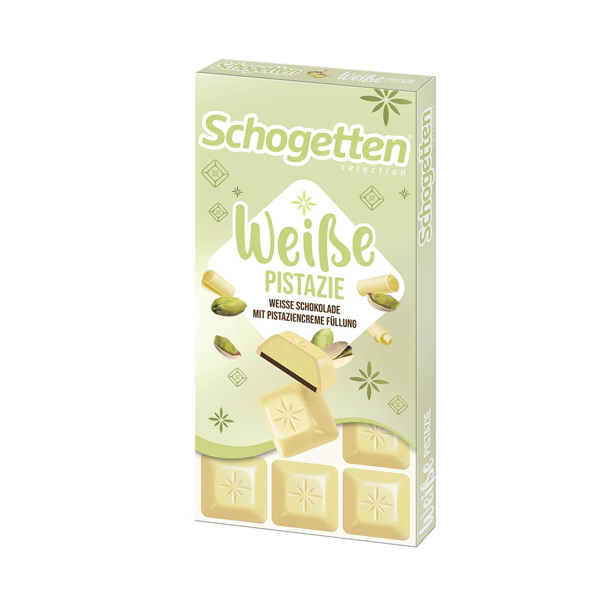 schogetten-wei-e-pistazie-schokolade-wei-e-schokolade-mit-pistaziencreme-100-g image 1