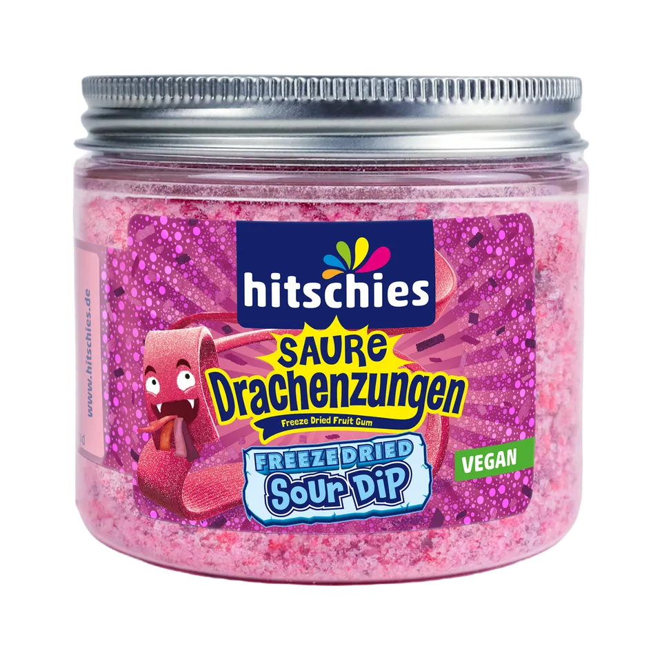 hitschies-saure-drachenzungen-freeze-dried-sour-dip-berry-mix image 1