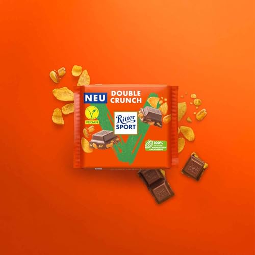 ritter-sport-vegan-double-crunch-vegane-schokolade-mais-crisp-10-x-100-g image 4