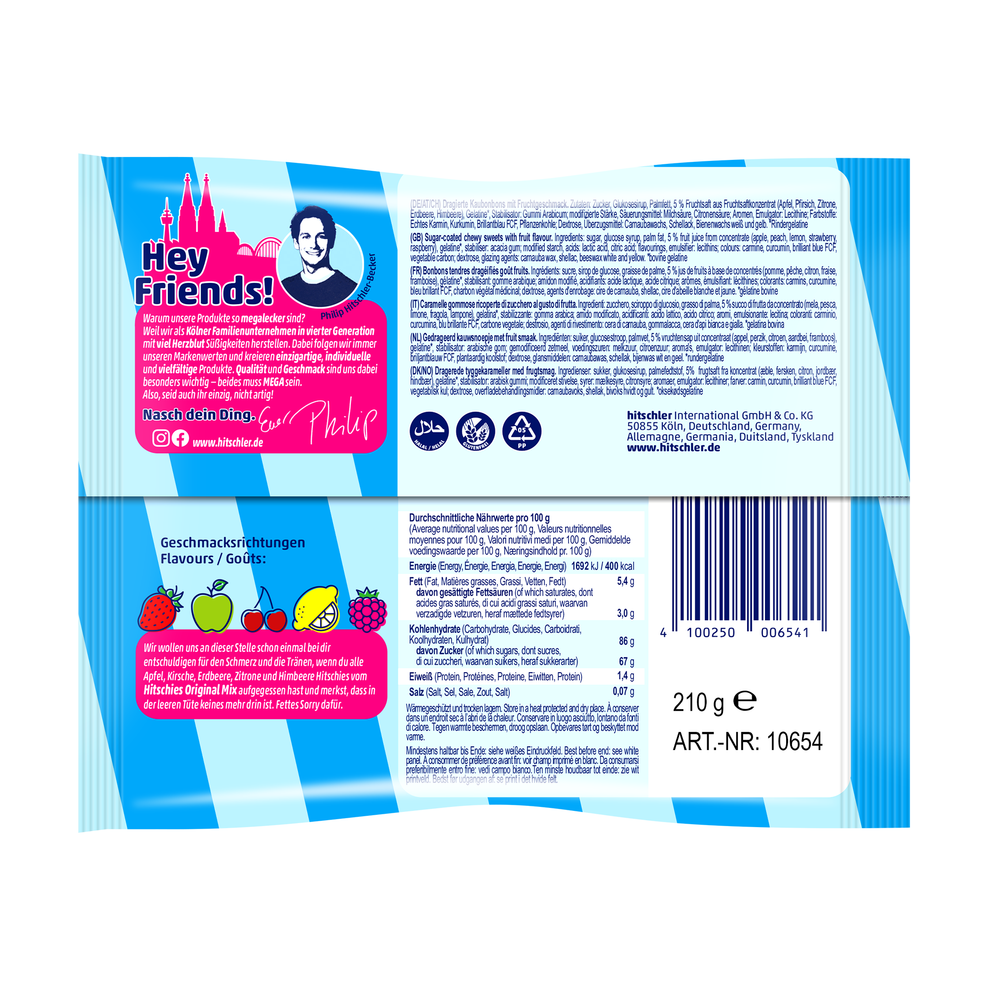 hitschies-original-mix-kaudragees-5-fruchtige-sorten image 2