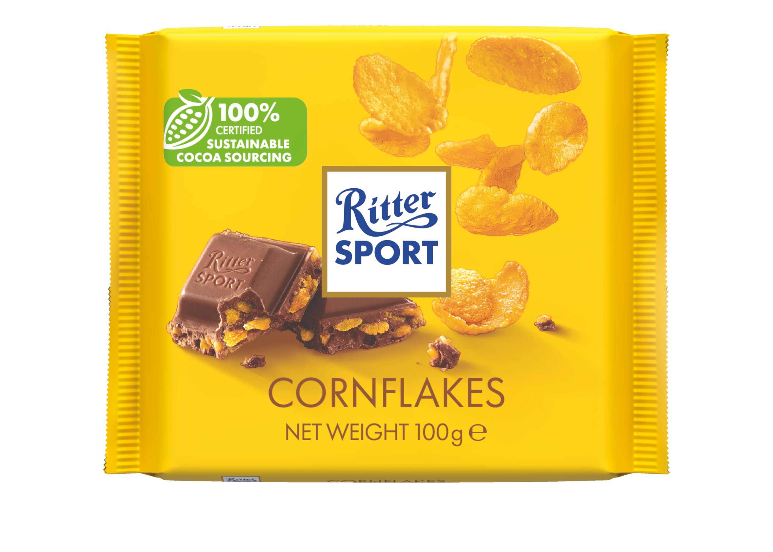 ritter-sport-knusper-flakes-vollmilchschokolade-10-x-100g image 2