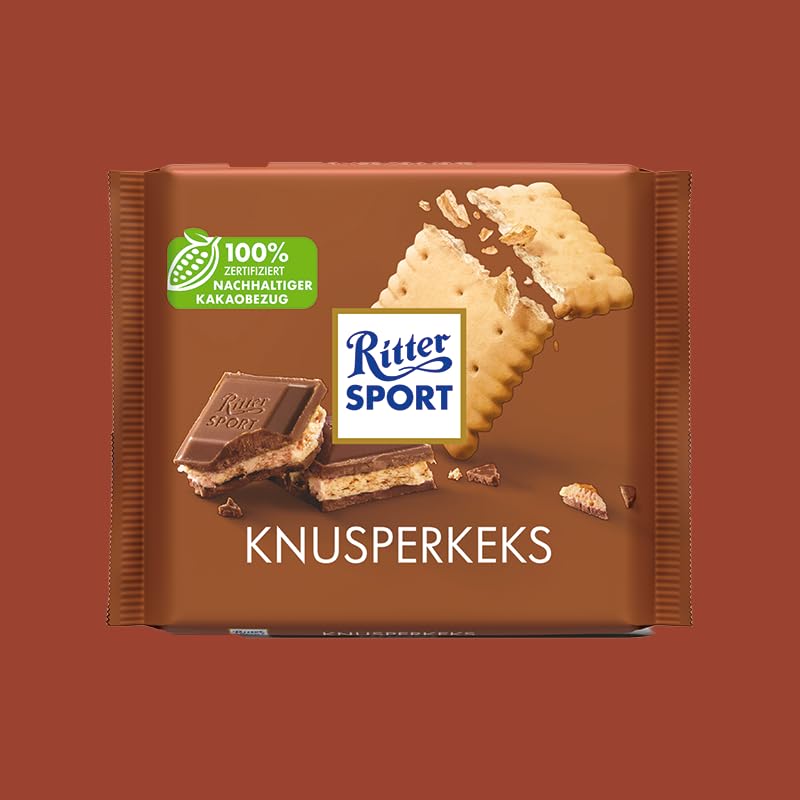 ritter-sport-knusperkeks-vollmilchschokolade-mit-butterkeks-11-x-100-g image 2