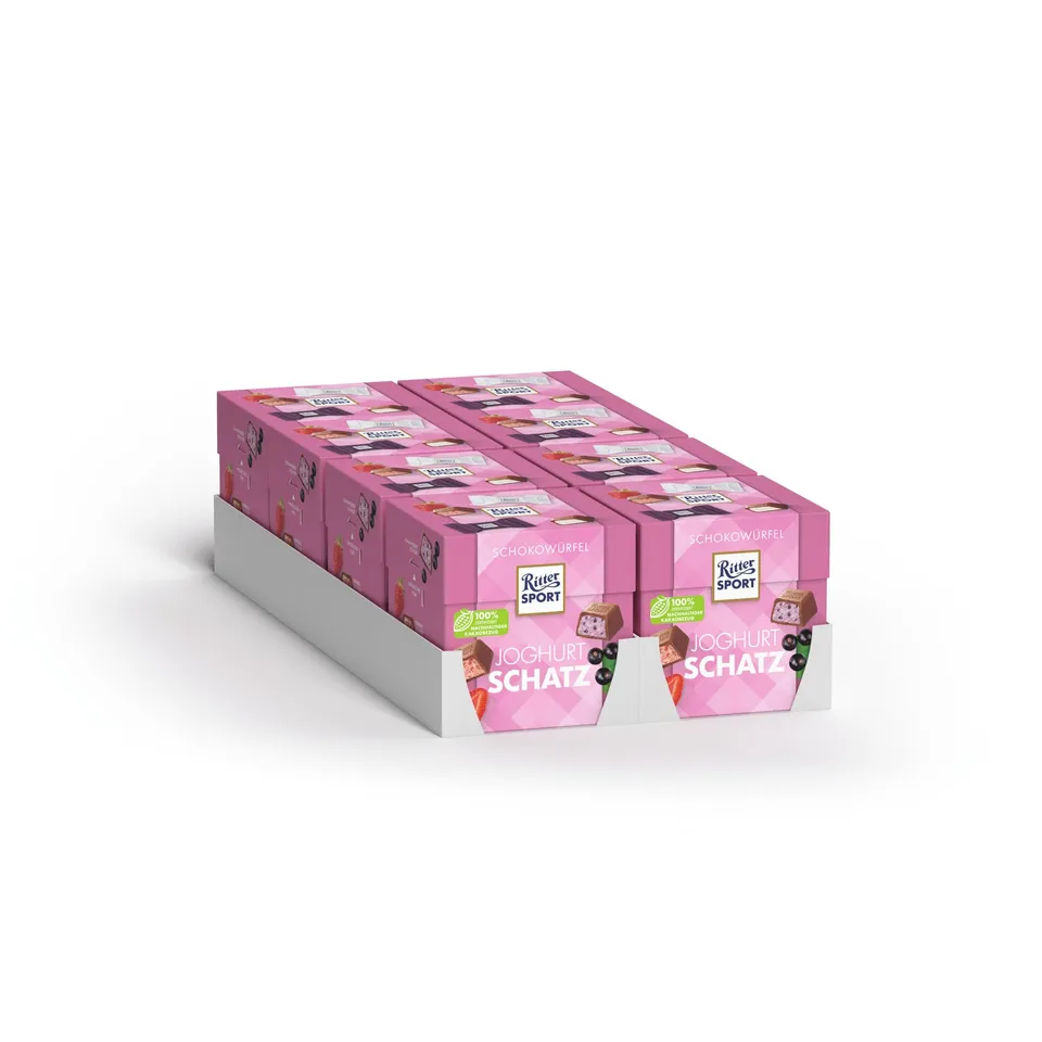 ritter-sport-schokow-rfel-joghurtschatz-mix-8-boxen-176-g image 1