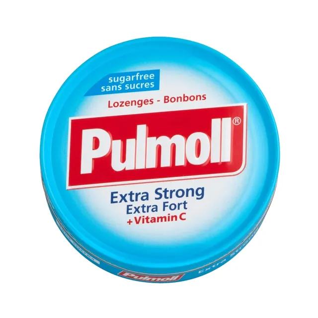 pulmoll-extra-strong-zuckerfrei-pastillen-karton-10-x-45g image 1