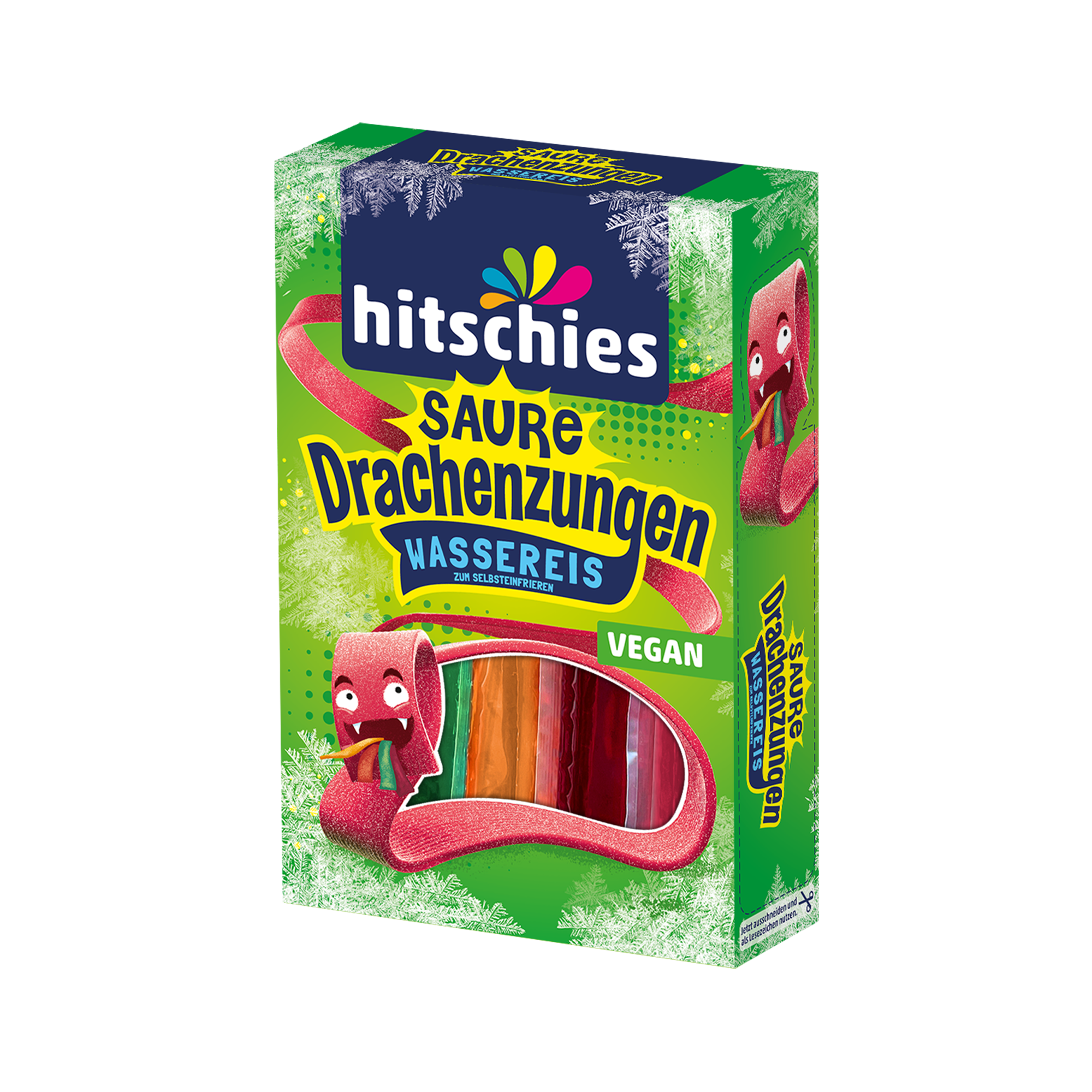 hitschies-saure-drachenzungen-wassereis-erdbeere-apfel-pfirsich-kirsche image 1