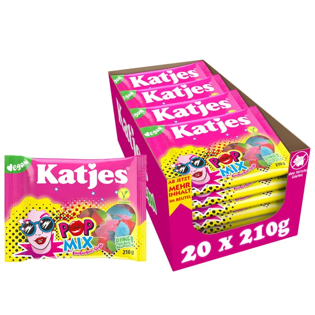 katjes-pop-mix-kaubonbon-und-fruchtgummi-210g image 1