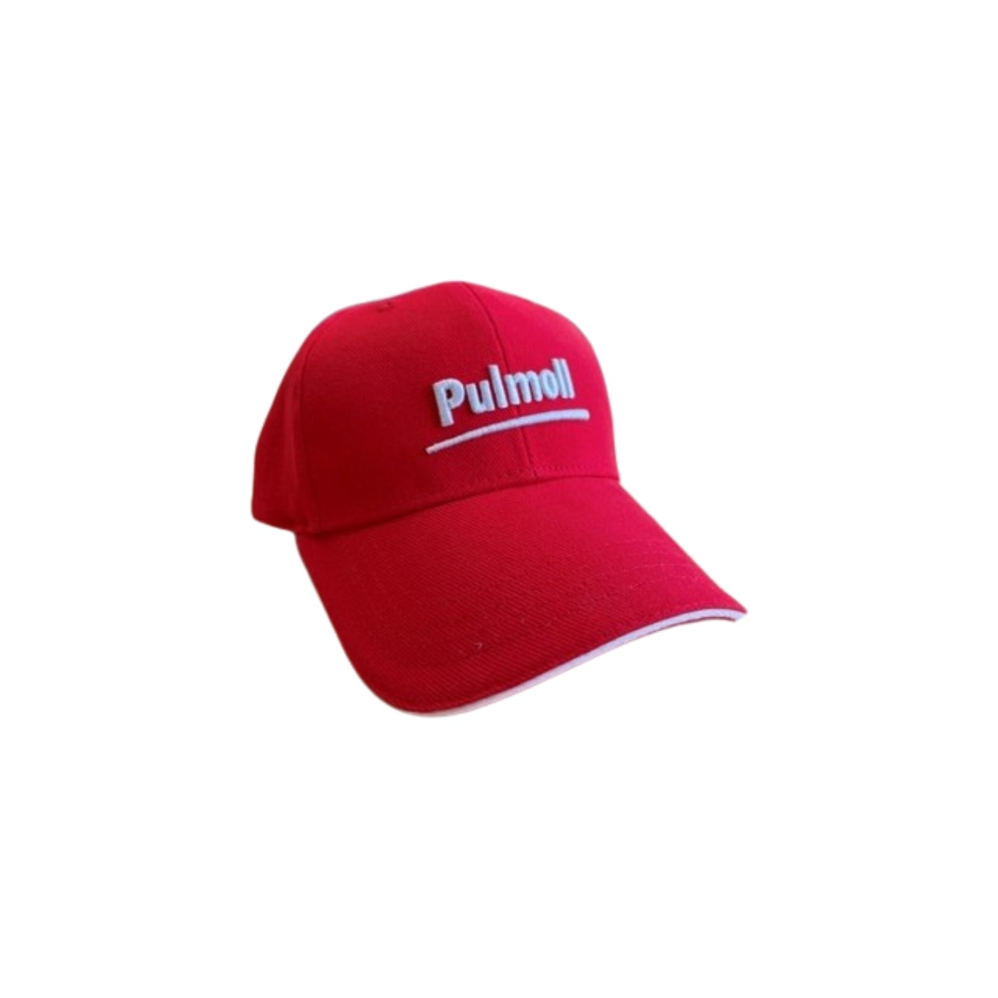 pulmoll-cap-rot-weiss-baumwoll-basecap image 5