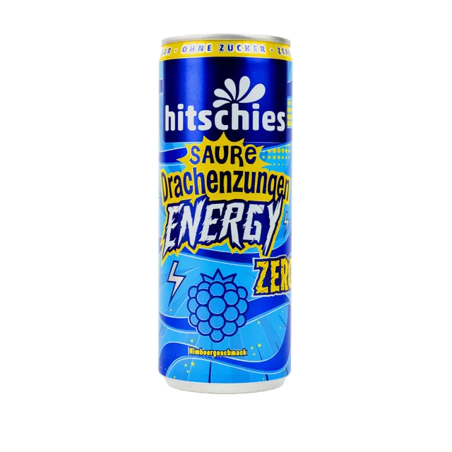 hitschies-saure-drachenzungen-energy-zero-blau-himbeere-dose image 1