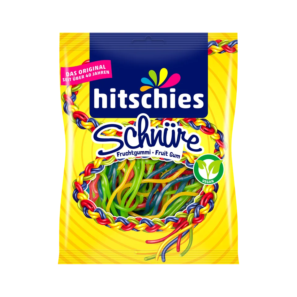 hitschies-schn-re-fruchtgummi-vegan-erdbeere-apfel-blaue-himbeere-zitrone image 1