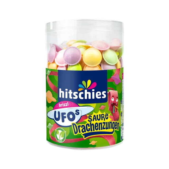hitschies-brizzl-ufos-saure-drachenzungen-dose image 1
