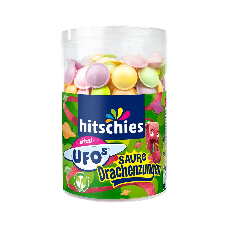 hitschies-brizzl-ufos-saure-drachenzungen-dose image 1