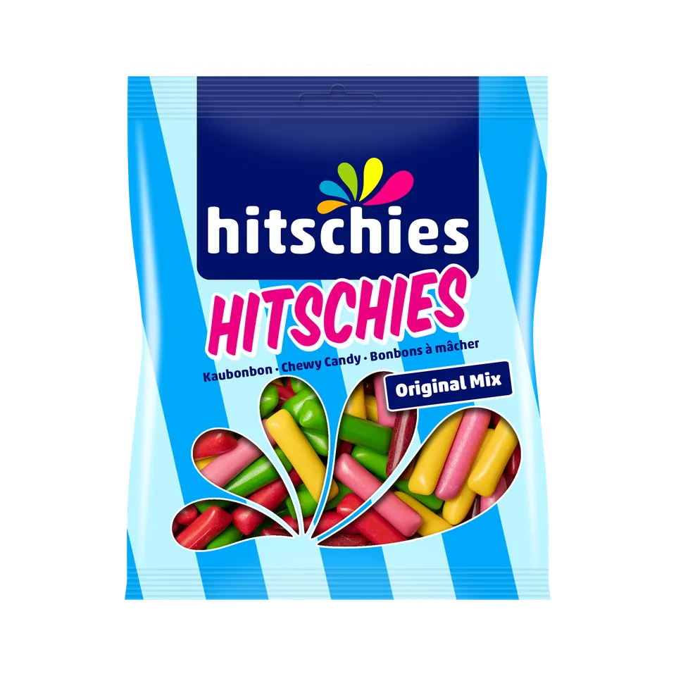 hitschies-hitschies-original-mix-kaudragees-5-sorten-fruchtig-knackig image 1