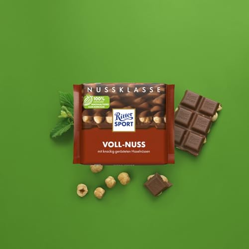 ritter-sport-voll-nuss-vollmilchschokolade-mit-ganzen-haseln-ssen-10-x-100-g image 6
